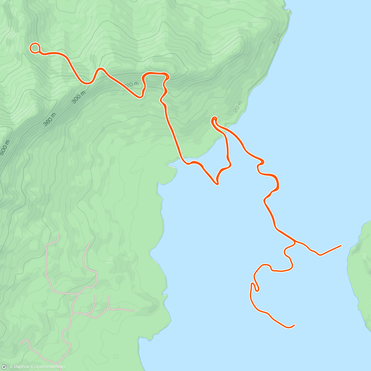 Mapa de la actividad, Zwift - Climb Portal: Cipressa at 100% Elevation in Watopia