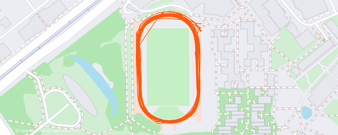 Карта физической активности (VUB Track / 500s)