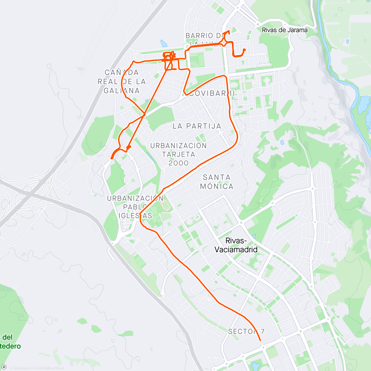 Map of the activity, Primer vuelta ciclística después de mi recuperación ❤️‍🩹