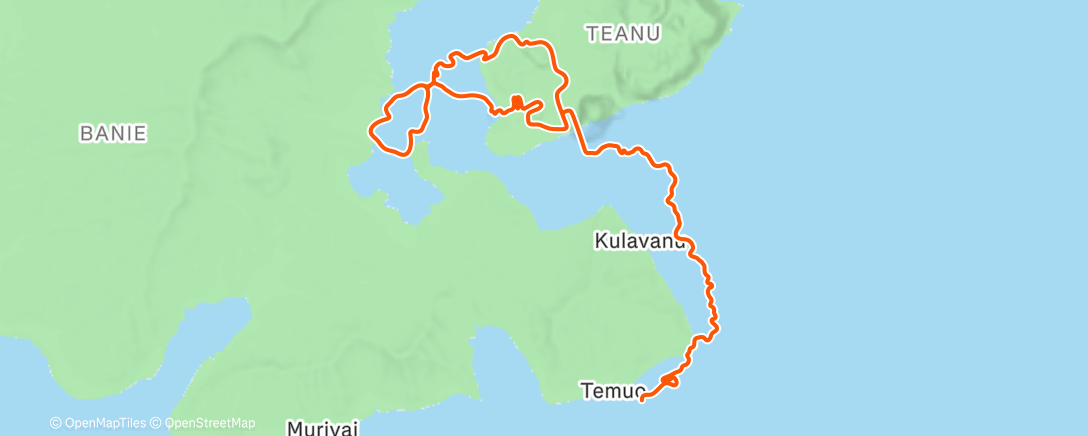 Map of the activity, Zwift - Coast to Coast in Watopia