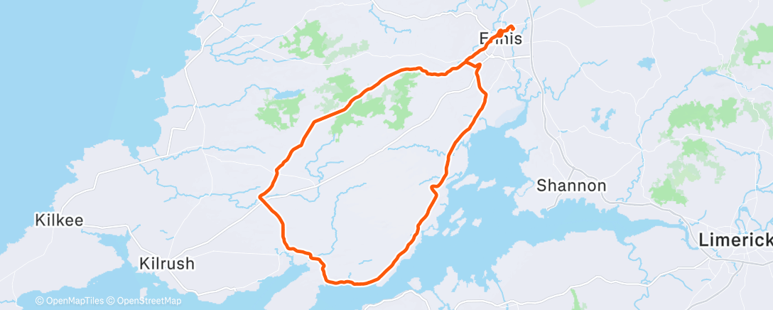 Map of the activity, A nice fresh  spin with John