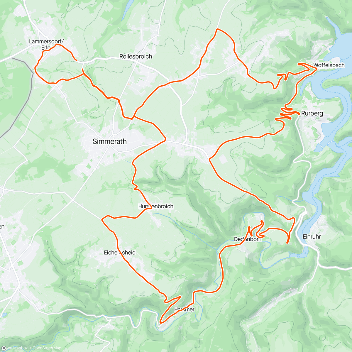 Mapa da atividade, Aachen Recon