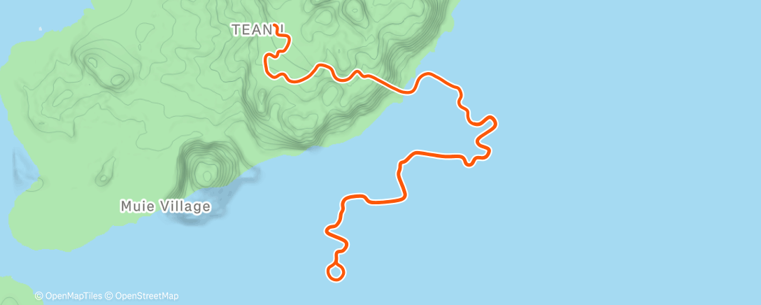 Map of the activity, Zwift - Fitness Builder on Tempus Fugit in Watopia