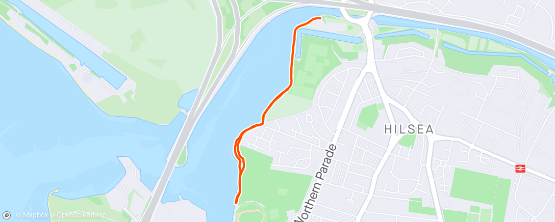 Map of the activity, Failed attempt running with the dogs 😂