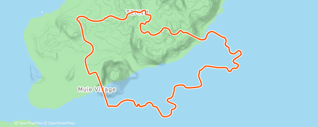 Map of the activity, Zwift - Tick Tock in Watopia