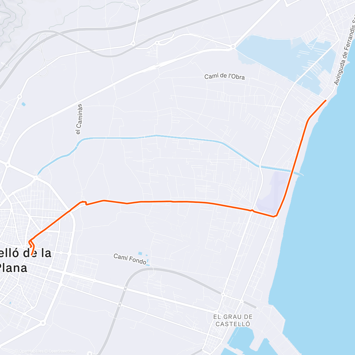 Map of the activity, A rueda de Luci💕