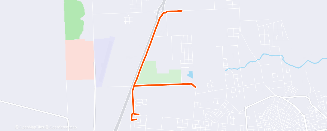 Map of the activity, Fondo 12k llano