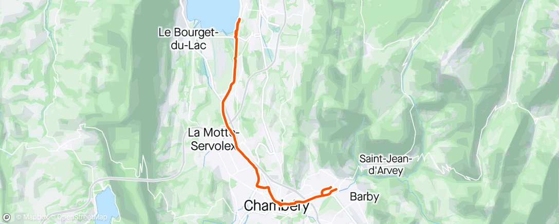 Map of the activity, Balade sous la pluie 🚴‍♂️