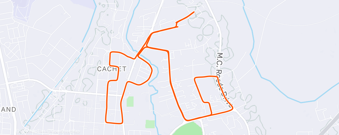 Map of the activity, Long run