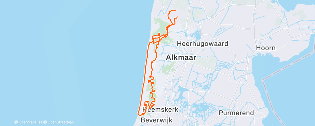 Map of the activity, NH 100 kerst editie 🎄
