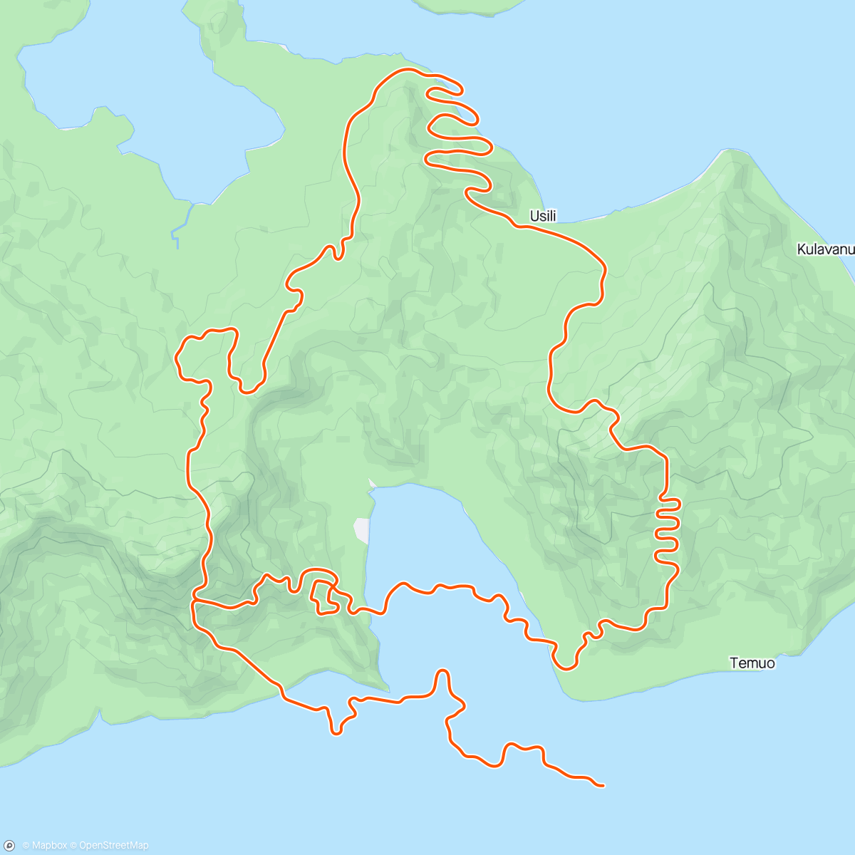 Map of the activity, Zwift - Ride //