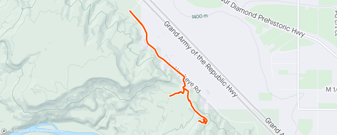 Map of the activity, encouragement for recovery