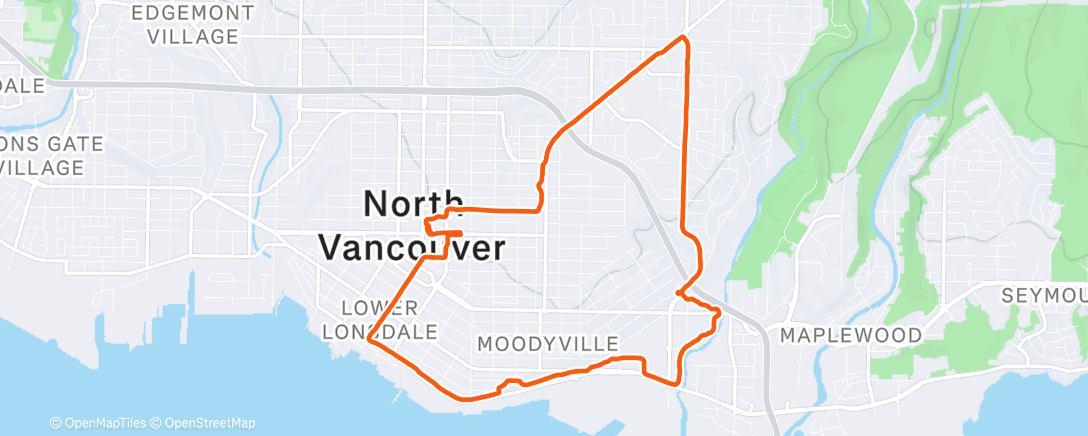 Карта физической активности (West Lynn)