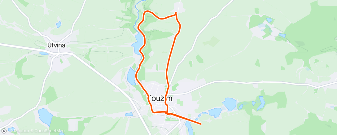 Map of the activity, Afternoon Walk🦮