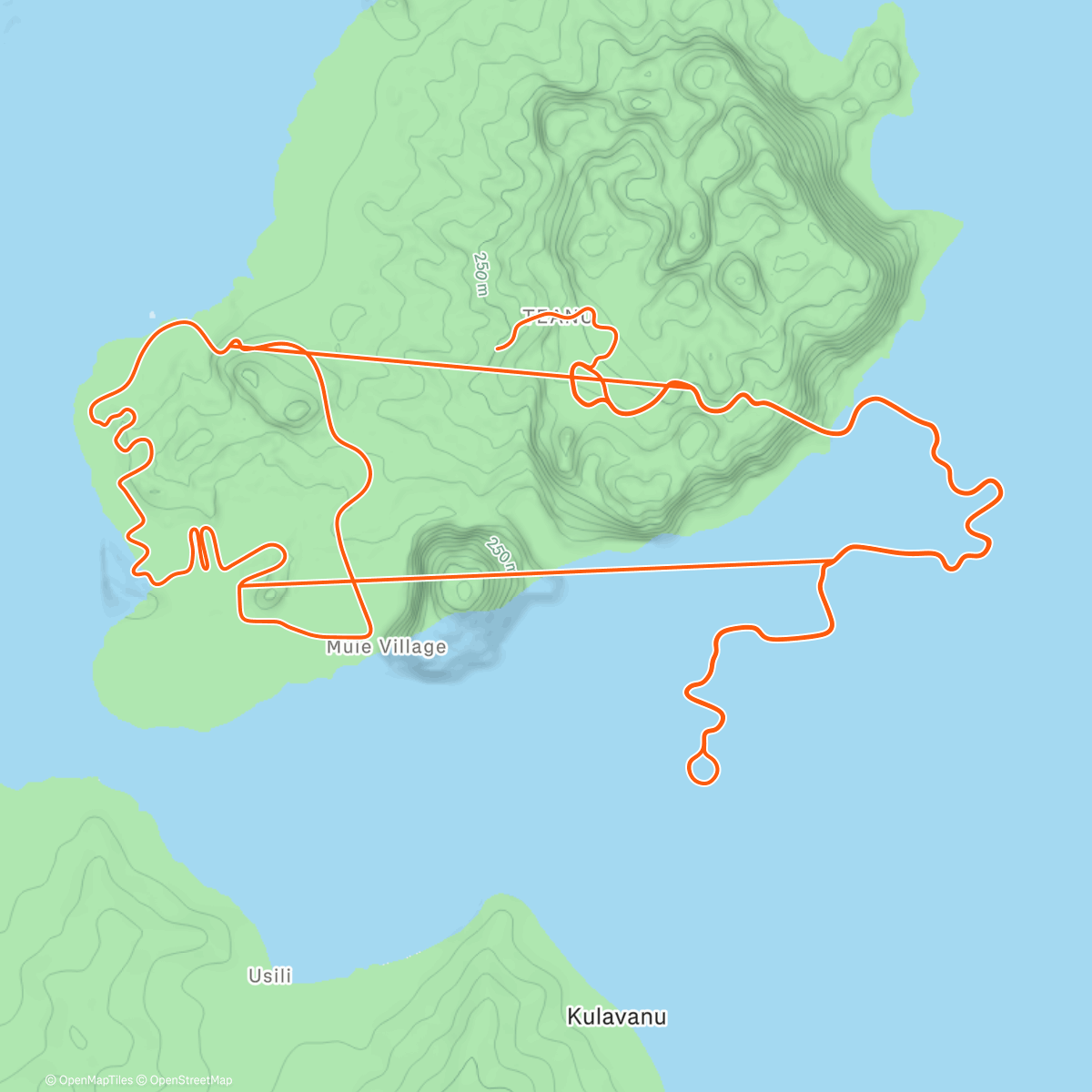 Map of the activity, Rapha Festive 500 - Jour 5