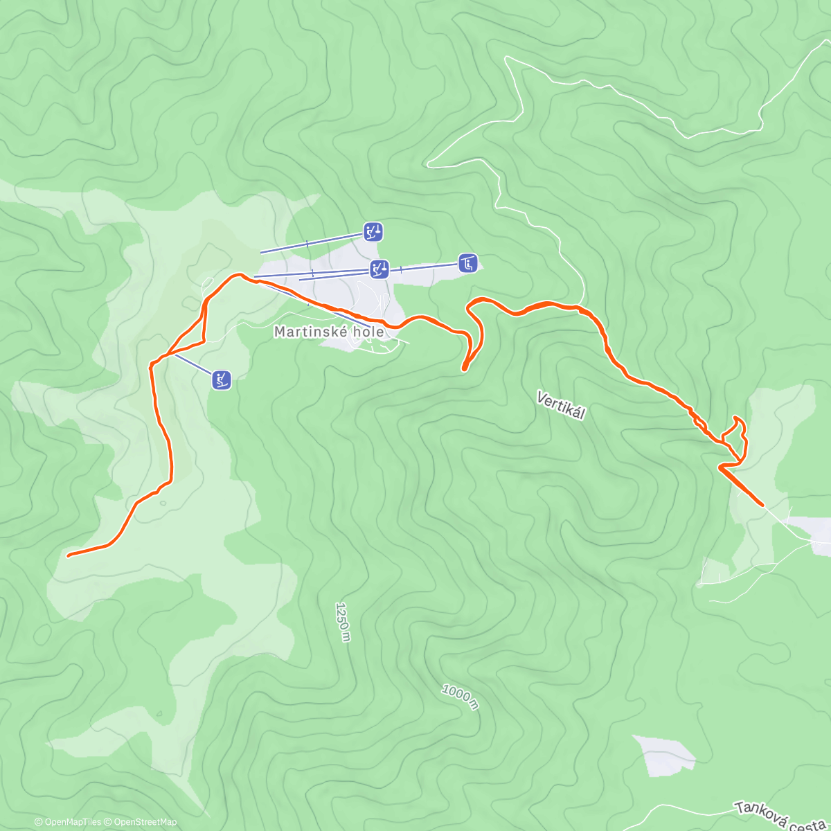 Map of the activity, Winter exists somewhere ! 😎🤣