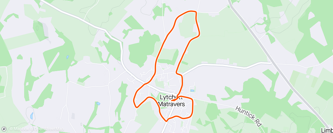 Map of the activity, So busy chatting with Sarah didn’t even notice I’d run 3 miles! 🥰