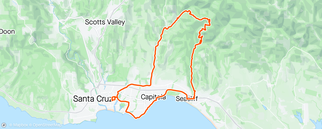 Карта физической активности (Sand Point and Hinkley to Olive Springs)