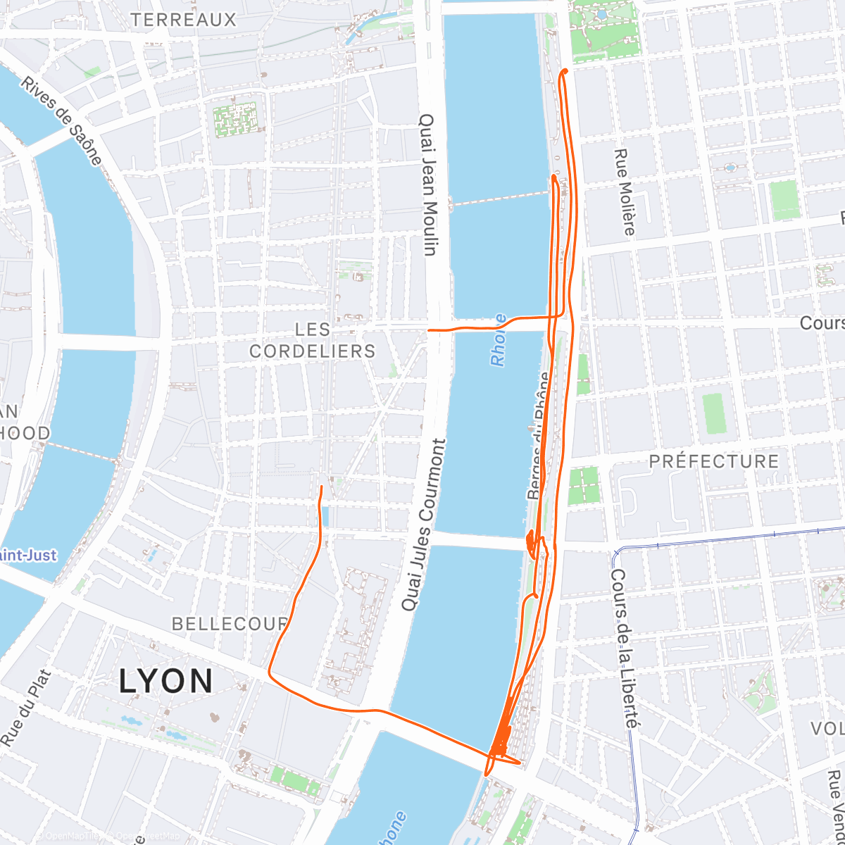 Map of the activity, Shooting feat XIV x NB