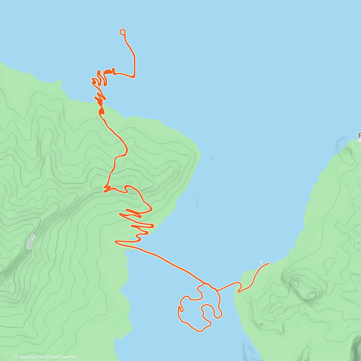 Map of the activity, Zwift - 3x30 z3 2h on Gotthard Pass in Watopia