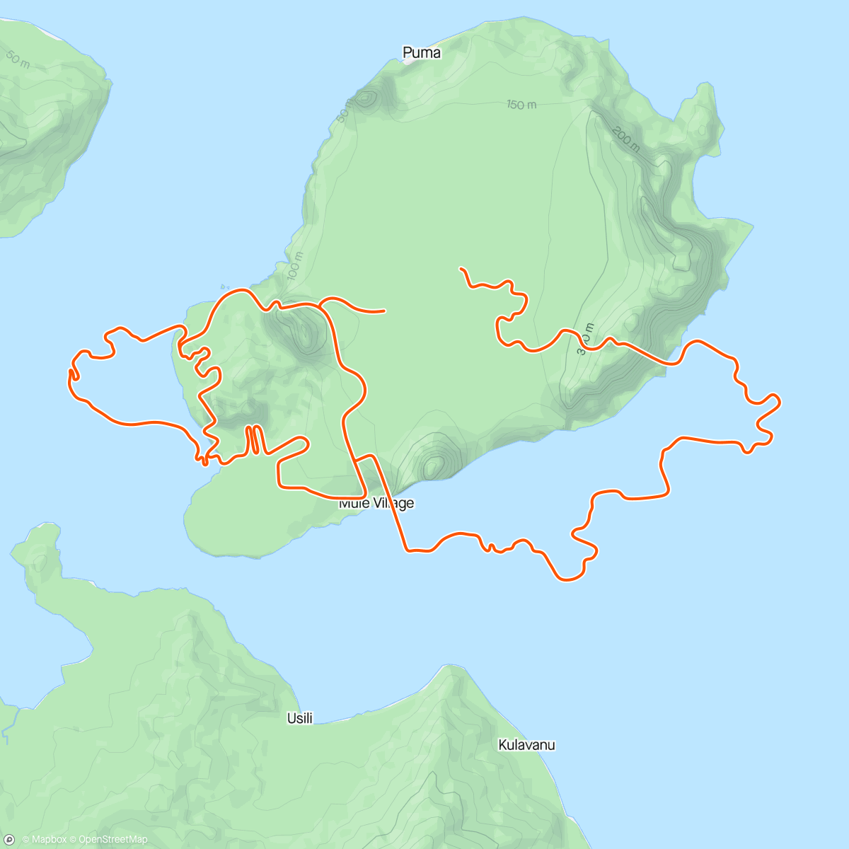 Mapa de la actividad (Zwift - Group Ride: Pride Ride (D) on Triple Flat Loops in Watopia)