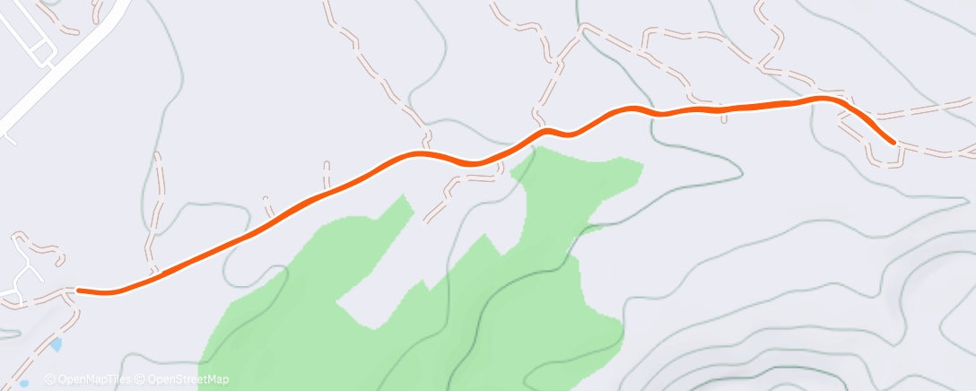 Map of the activity, Caminata de mañana