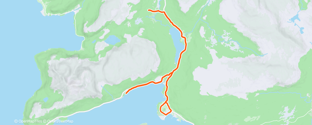 Map of the activity, Easy 30k