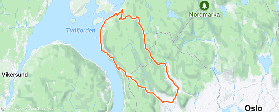 Map of the activity, Ute og lufter piggdekkene..