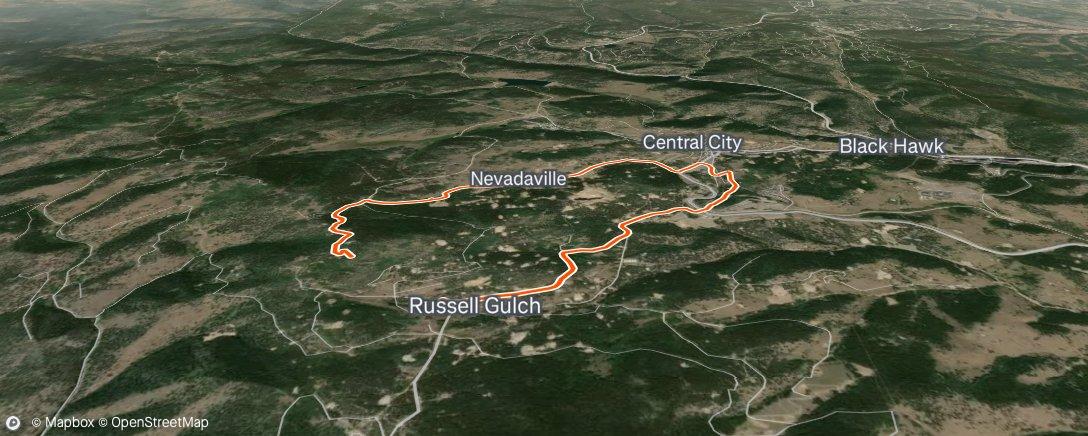 Map of the activity, Chasing Wild Turkeys