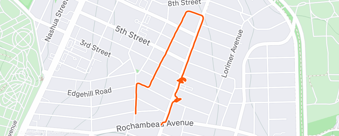 Map of the activity, I’m gonna butt focus my cell phone if I get another slack message