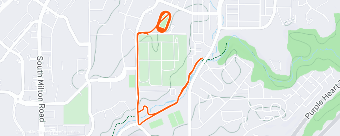 Peta aktivitas, track 🏋🏽