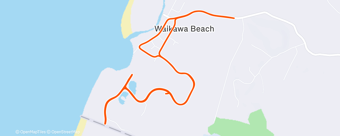 Карта физической активности (Morning Run)