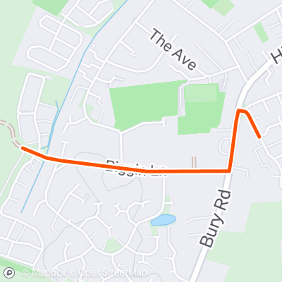 Biggin 1km | 1.0 km Running Route on Strava