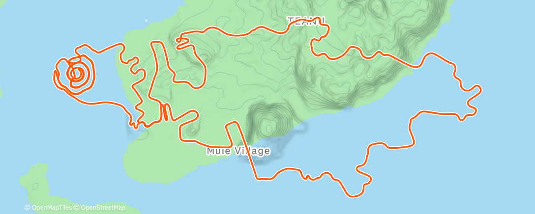 Map of the activity, Zwift - Race: Team DRAFT Wednesday Race (B) on Out And Back Again in Watopia