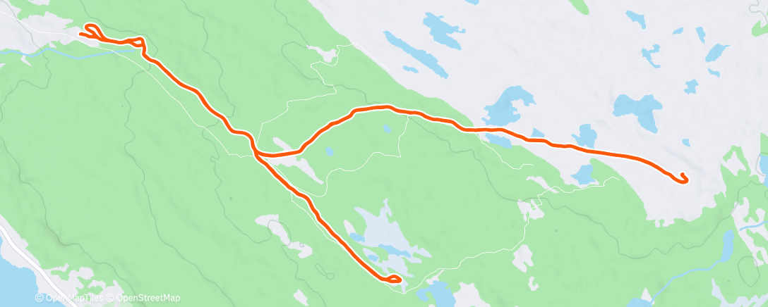 Map of the activity, Skøyting