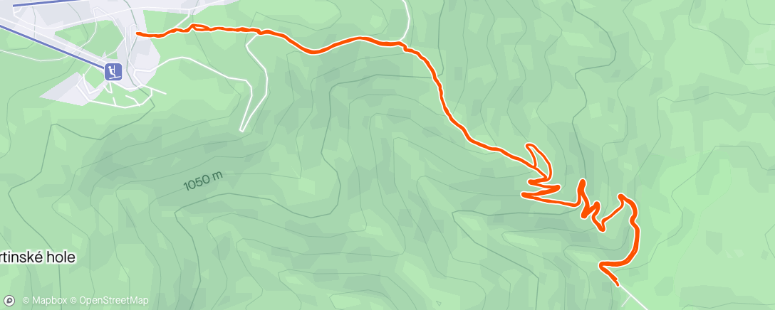 Map of the activity, Hole 91