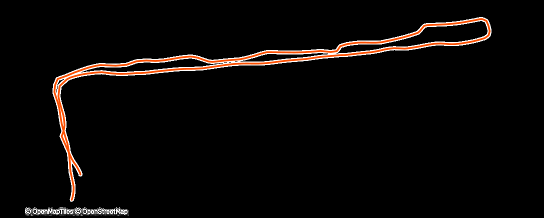 Map of the activity, Spaziergang am Morgen
