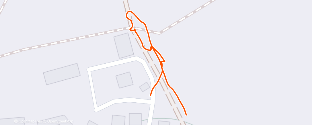 Map of the activity, Morning Walk