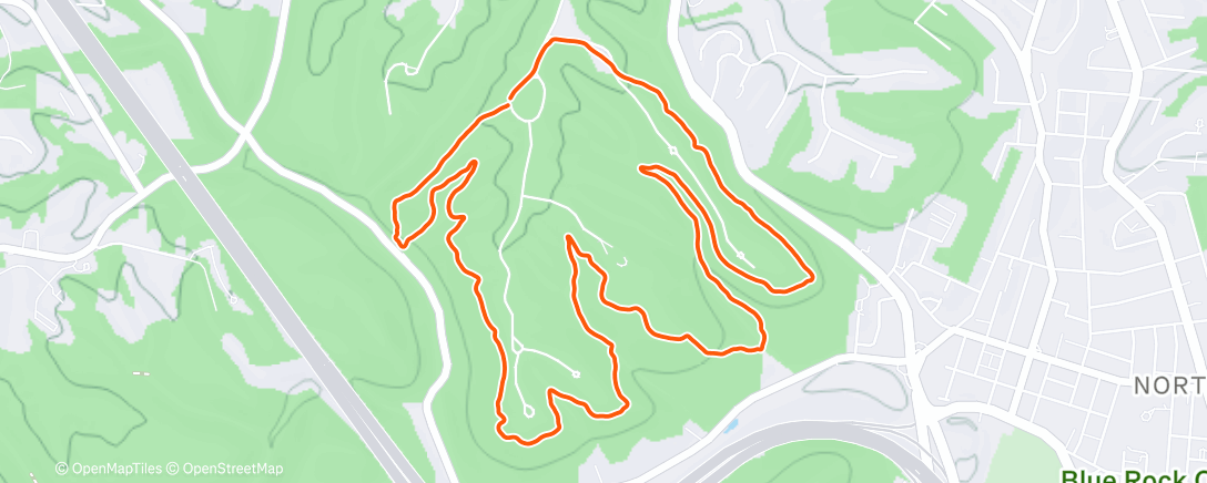 Map of the activity, TNDC Skeleton Crew