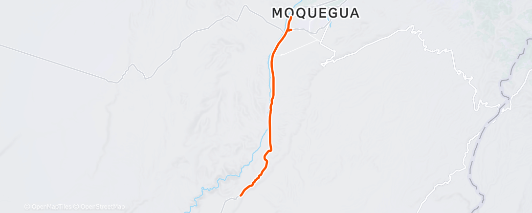 Map of the activity, Morning Ride