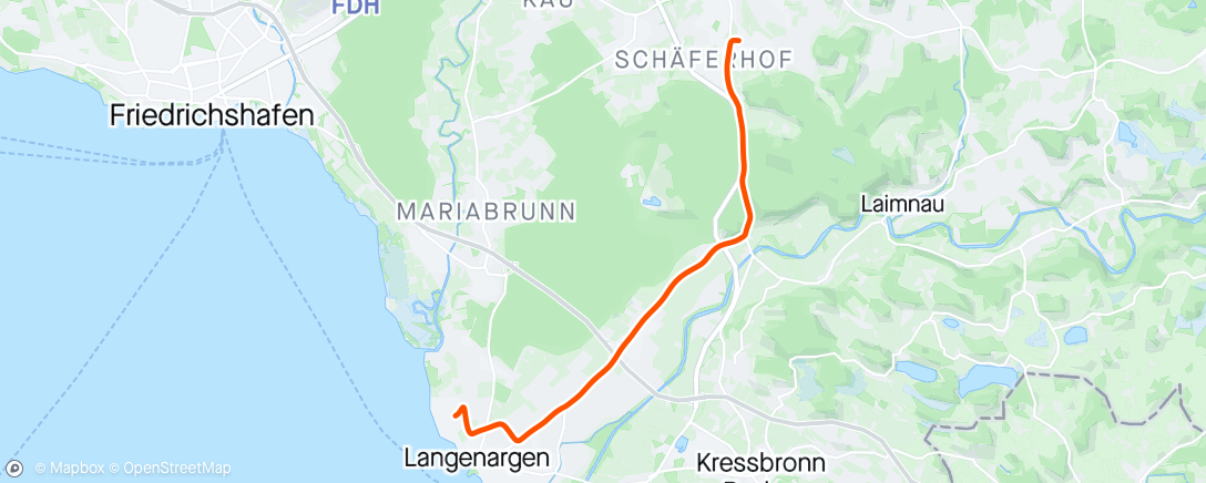 Map of the activity, Arbeit 🚴🏻‍♀️
