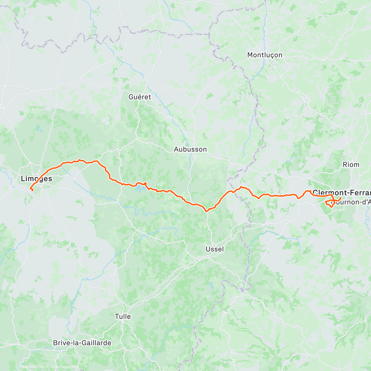 Карта физической активности (À l’Est rien de nouveau 🎅)