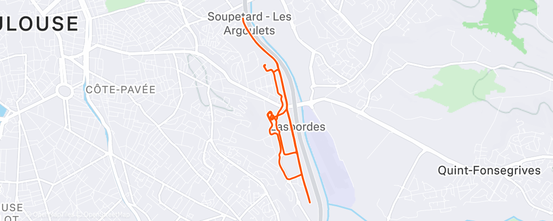 Map of the activity, Cap TTM 10x 300