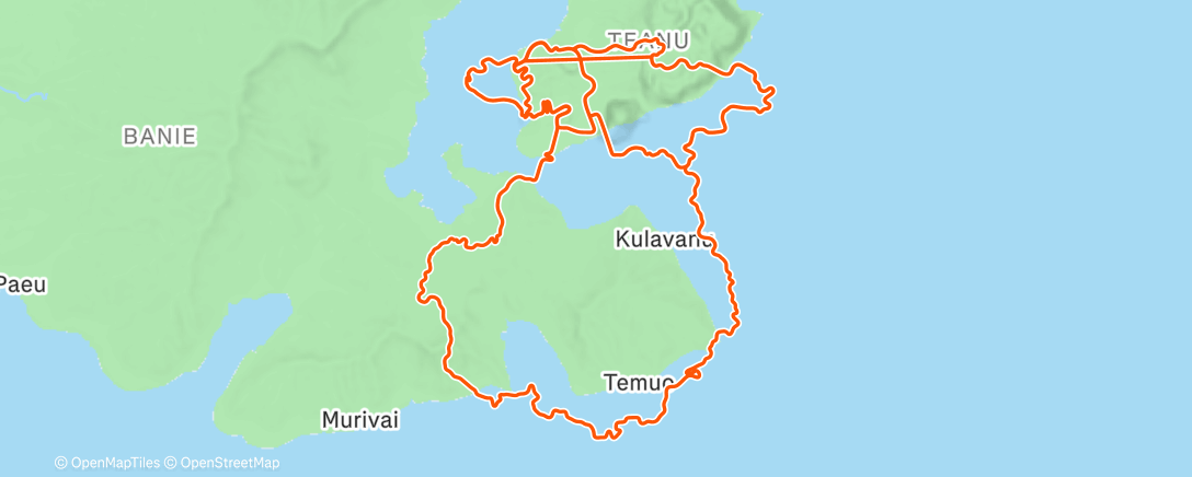 Map of the activity, Zwift - Rapha Festive 500 - Day 4