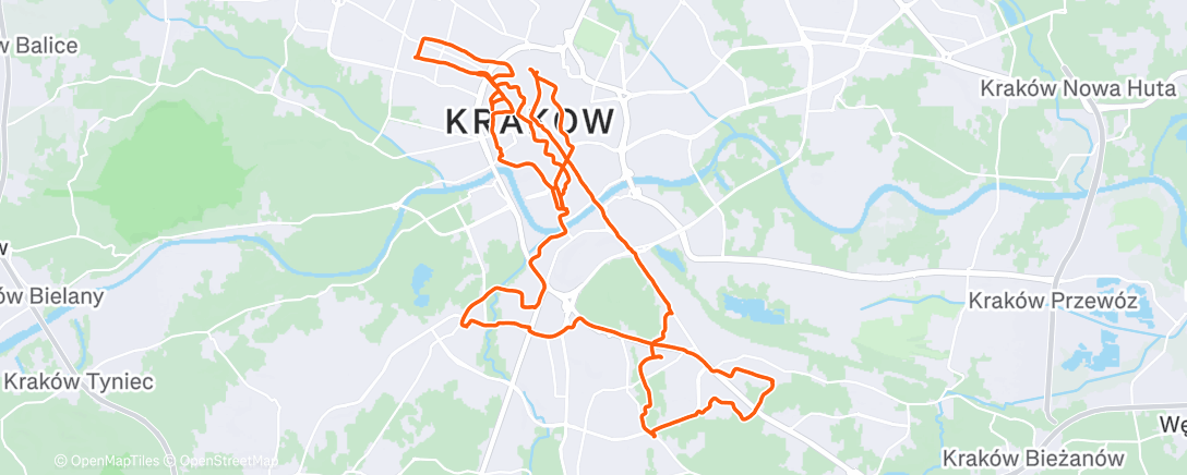 Map of the activity, anniversary (2025)