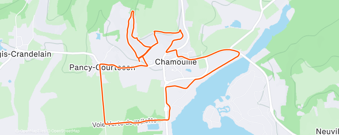 Map of the activity, Juste histoire de réactiver Thibaud 🙃🎊