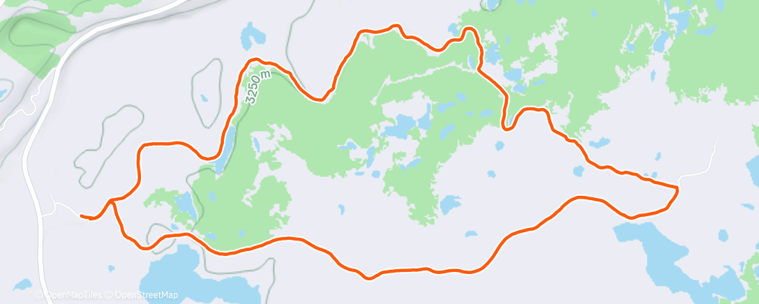 Mapa de la actividad (Detoured new zone)