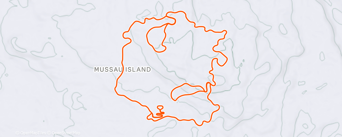 Mappa dell'attività TrainingPeaks Virtual - Workout: Tempo (paceline)