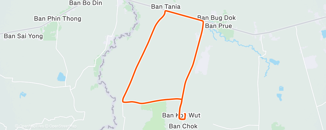 Map of the activity, Morning Ride