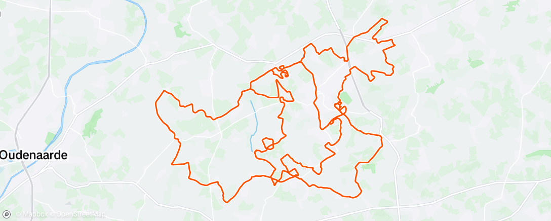 Mappa dell'attività Driekoningen VTT Zottegem ❄️